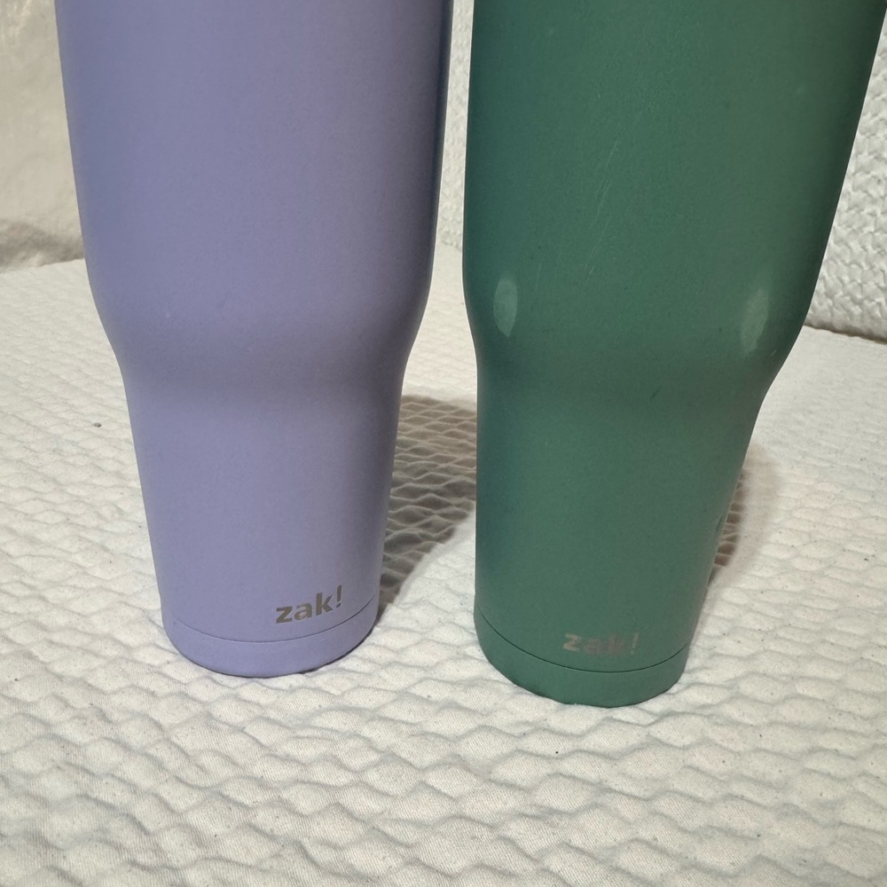 Zak! Designs Lavender and Teal Tumbler Duo